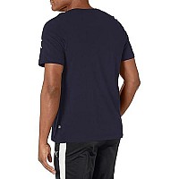 Puma Mens Essentials Tee T Shirt, Peacoat, Large Us