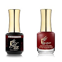 Igel - 100% Pure Gel Nail Polish - Dip & Dap Collection (Dd034 - Dark Crimson)