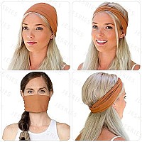 12 Pack Headbands For Women Non Slip Hair Bands With Bows Rabbit Ears Workout Running Sport Sweat Elastic Hair Wrap For Girls Hair Accessories