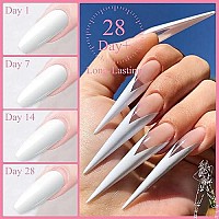 Vrenmol Poly Nails Gel Set - 6 Colors Pink Summer Nail Extension Gel Set With Builder Nail Gel Hard Gel For Nails Enhancement Manicure Kit For Professional Diy Nails At Home Day Gifts Women