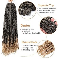 Pre-Twist Passion Twist Hair 24 Inch 7 Packspassion Twist Crochet Hair Pre Looped 16 Roots Bohemian Braids For Passion Twist Synthetic Braiding Hair Extensions (24 Inch (Pack Of 7), T27)