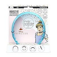 Invisibobble Hairhalo The Adjustable Headband - Disney Princess Cinderella - Hairbands Made For Everyone - Individually Adapted To The Shape Of The Head And Worn All Day With No Pain Or Uncomfortable Pressure