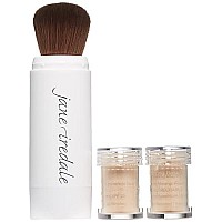 Jane Iredale Amazing Base Refillable Brush, Amber, 018 Oz