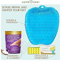 Love, Lori Pampering Foot Care Kit - Self Care Gifts For Women, Relaxation Gifts For Mom, Gift Box For Her, Christmas Gift For Wife, Spa Gifts For Women, Bath Sets For Women