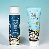 Pacifica Beauty Salty Waves Texturizing Shampoo Salty Waves Texturizing Conditioner For All Hair Types Perfect And Effortless Beach Hair 100 Vegan Cruelty Free Sulfate Paraben Free