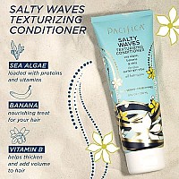 Pacifica Beauty Salty Waves Texturizing Shampoo Salty Waves Texturizing Conditioner For All Hair Types Perfect And Effortless Beach Hair 100 Vegan Cruelty Free Sulfate Paraben Free