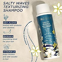 Pacifica Beauty Salty Waves Texturizing Shampoo Salty Waves Texturizing Conditioner For All Hair Types Perfect And Effortless Beach Hair 100 Vegan Cruelty Free Sulfate Paraben Free