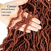 Umylar Soft Locs 36 Inch Faux Locs Crochet Hair 4 Packs Pre-Looped Soft Locs Crochet Hair For Women Super Long Soft Locs Goddess Curly Synthetic Hair Extensions(36 Inch, 350)