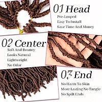 Umylar 18 Inch Faux Locs Crochet Hair Soft Locs Crochet Hair 7 Packs Pre Looped Faux Locs Crochet Hair For Black Women Synthetic Hair Extension(18 Inch,30)