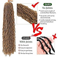 Karida Soft Locs 36 Inch Crochet Hair 5Packs Faux Locs Crochet Braids Hair Pre Looped Synthetic Curly Soft Faux Locs Hair Extension Goddess Locs Crochet Braids (36 Inch (Pack Of 5), 27)