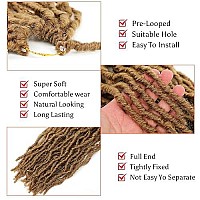 Karida Soft Locs 36 Inch Crochet Hair 3Packs Faux Locs Crochet Braids Hair Pre Looped Synthetic Curly Soft Faux Locs Hair Extension Goddess Locs Crochet Braids (36 Inch (Pack Of 3), 27)