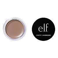 elf Putty Bronzer, creamy & Highly Pigmented Formula, creates a Long-Lasting Bronzed glow, Infused with Argan Oil & Vitamin E, FeelinA Shady, 035 Oz (10g)