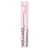 Wet N Wild Eyebrow And Liner Brush, Flat Makeup Angled Liner Brush, Ultra-Thin Precision, Soft Fibers