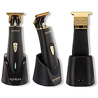 Hair Trimmer By Supreme Trimmer St5220 Beard Trimmer For Men, Professional Barber Liner Cordless Hair Clippers - Black T-Shaper Li