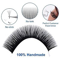 Volume Eyelash Extension 003 Cd Curl 14-20Mm Mixed Easy Fan Rapid Blooming Lashes 3D 4D 6D 10D 20D Lash Extensions By Wendy Lashes(003-C, 14-20Mm)