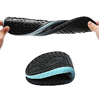 L-Run Womens Swimming Shoes Barefoot Skin Aqua Sock Slip On Blue M(W:65-75,M:5-6)=Eu37-38