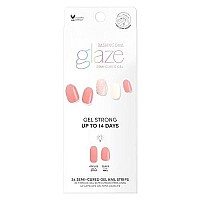 Dashing Diva Glaze Semi-Cured Gel Strips Led Light Needed