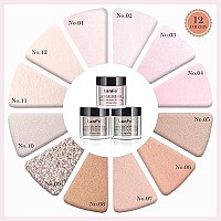 Lanfo Acrylic Powder Set 12 Colors Nail Acrylic Powder Glitter Acrylic Nail Powder Professional Acrylic Nail Powder Extension Carving Nail Kit Gifts No Nail Lamp Needed