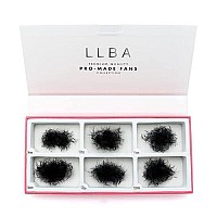 Llba Promade Mix Fans Handmade Volume Eyelashes Multi Selections From 5D To 12D C Cc D Curl Thickness 00301 Mm 9-18Mm Length Long Lasting Easy Application(5D-007 D 9-14Mm)