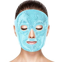 Conbella Face Eye Masks For Dark Circles And Puffiness, Migraines, Headache, Stress, Redness, Cooling Face Masks For Women Man, Hot Cold Use Ice Face Mask