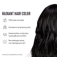 Madison Reed Radiant Hair Color Kit, Blackest Black For 100 Gray Coverage, Ammonia-Free, 2Nna Pescara Black, Permanent Hair Dye, Pack Of 1