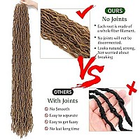 46 Inch New Faux Locs Crochet Hair 5 Packs, Soft Locs Crochet Hair Pre Looped, Synthetic Curly Soft Faux Locs Hair Extension, Goddess Locs Crochet Braids Hair For Black Women (46 Inch (Pack Of 5), 27)