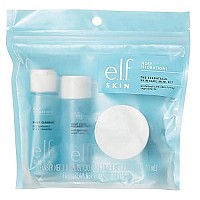 Elf Skin Holy Hydration The Essentials Mini Kit, Cleanser, Toner & Moisturizer For Hydrated & Balanced Skin, Tsa-Friendly Sizes