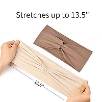 Jesries 16 Pack Women Headbands Elastic Hair Bands Workout Running Turban Headwrap Non Slip Sweat Yoga Hair Wrap For Girls