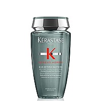 KERASTASE genesis Homme Bain De Force Shampoo For Men Deep cleansing, cooling, Strengthening & Hydrating For Scalp, Hair & Beard For Weakened Hair 85 Fl Oz