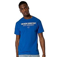 Southern Connecticut State University Official Stacked Unisex Adult T Shirt,Southern Connecticut State University, Large