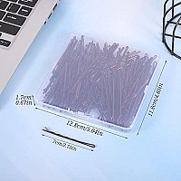 200Pcs 275 Large Bobby Pins Brown, Jumbo Bobby Hair Pins Brown Bobby Pins Long Bobby Pins For Thick Hair With Box Wedding Hairstyles