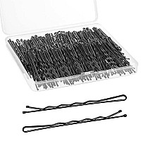 200Pcs 275 Large Bobby Pins Black, Jumbo Bobby Hair Pins Black Bobby Pins Long Bobby Pins For Thick Hair With Box Wedding Hairstyles