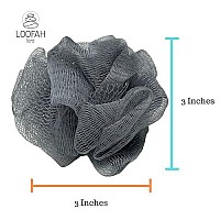 Loofah Lord 24 Silver Bath Or Shower Sponge Loofahs Pouf Mesh Wholesale Bulk Lot