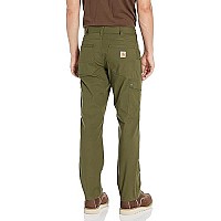 Carhartt Mens Rugged Flex Relaxed Fit Ripstop Cargo Work Pant, Basil, 32 X 30