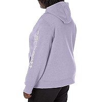 Carhartt Womens Relaxed Fit Midweight Logo Sleeve Graphic Sweatshirt, Soft Lavender Heather, X-Small