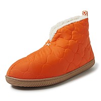 Dearfoams Womens and Mens IndoorOutdoor Warm Up Bootie