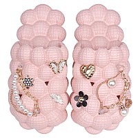 Massage Slippers Bubble Slides For Women Men, Eohsnem Soft Cloud Stress Relief House Slides,Funny Anti-Slip Gym Spa Shower Slippers Funny Lychee Bedroom Water Slides Slippers For Indoor Outdoor Casual Slippers