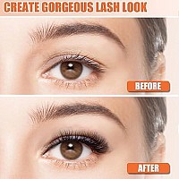 Etvite Diy Eyelash Extensions Lash Clusters Individual Lashes, 48 Clusters 3D Effect C Curl, Wispy Reusable Long Lasting Natural Look Home Eyelash Extension (Glamour-10Mm)