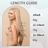 Full Shine Invisible Fish Line Real Hair Extensions 90 Grams Golden Blonde Mix Dirty Blonde Remy Wire Hair Extensions Straight Hairpiece One Piece Human Hair Extensions 20 Inch