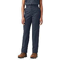 Dickies Womens Original 874 Work Pants, Dark Navy, 10 Ln