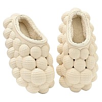 Massage Slippers Bubble Slides For Women Men, Eohsnem Soft Cloud Stress Relief House Slides,Funny Anti-Slip Gym Spa Shower Slippers Funny Lychee Bedroom Water Slides Slippers For Indoor Outdoor Casual Slippers