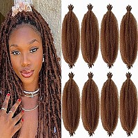 Marley Twist Braiding Hair Pre-Separated Springy Afro Twist 24 Inch 30 Color Spring Twist Hair Kinky Twist For Faux Locs Crochet Braiding Afro Twist Hair Extensions For Black Women(24Inch, 8Packs)