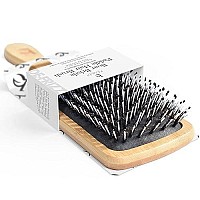 Beauty By Earth Boar Hair Brush For Fine Hair - Boar Bristle Hair Brush For Thick Hair - Boar Brush For Fine Hair - Mens Hair Brush For Thin Hair - Boars Hair Brush For Women