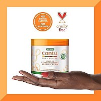 Cantu Leave-In Conditioning Repair Cream With Shea Butter, 16 Oz (Pack Of 2) (Packaging May Vary)