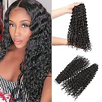 Tape In Hair Extensions Human Hair Deep Wave 100% Real Human Hair Extensions Seamless Skin Weft Adhesive Tape Hair For Women, Curly Natural Black 9A Brazilian Remy Tape Ins 22 100Gpack Glue In Hair