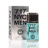 Hybrid & company 717 NYc for ceo Men classic Scent Perfume Eau De Toilette Spray 100 ML