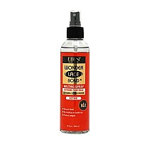 EBIN NEW YORK Wonder Bond Melting Spray 8oz 250ml - Extreme Firm Hold (Active) No Reside, Long Lasting Formula with Protecting Edges, gives Undetectable and Natural Look