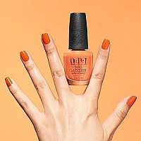 Opi Nail Lacquer, Silicon Valley Girl, Orange Opi Nail Polish, Me Myself And Opi Spring A23 Collection, 05 Fl Oz