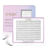 Emeda 180 Fans Premade Fans Eyelash Extensions 10D Stable D Curl Thin Base Pointy Base Premade Lash Extensions Fans Pre Fanned Volume Lash Extensions (10D 007 D 11Mm)