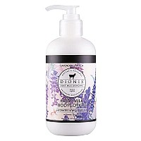 Dionis Goat Milk Body Lotion, 85Oz Full Size Bottle Lavender Vanilla Scented Body Cream With Pump, Vitamins & Minerals Moisturize & Hydrate Dry Skin For Softer Skin, Rich, Creamy Paraben Free Formula